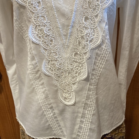 vintage NWT Scott McClintock puffy shoulder blouse 6 - Picture 3 of 15